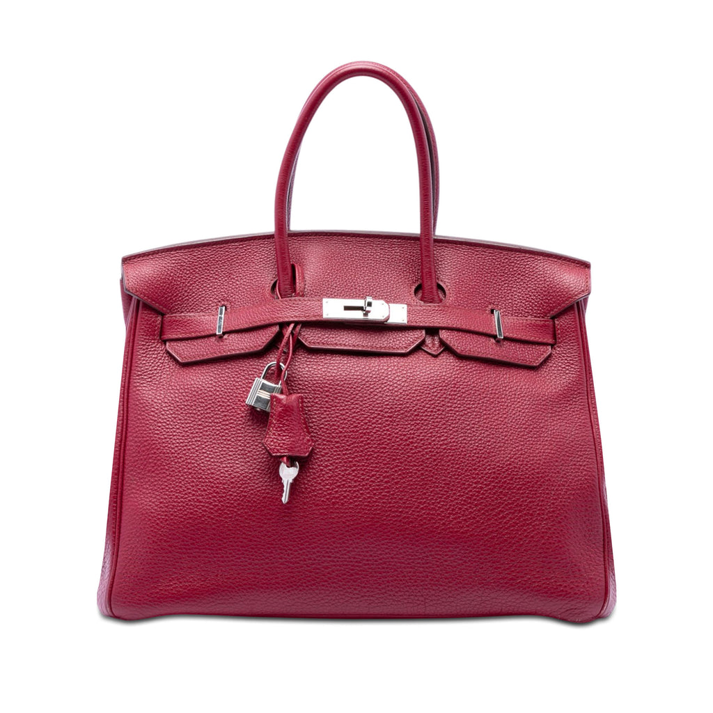 Hermès Togo Birkin Retourne 35 - Rouge