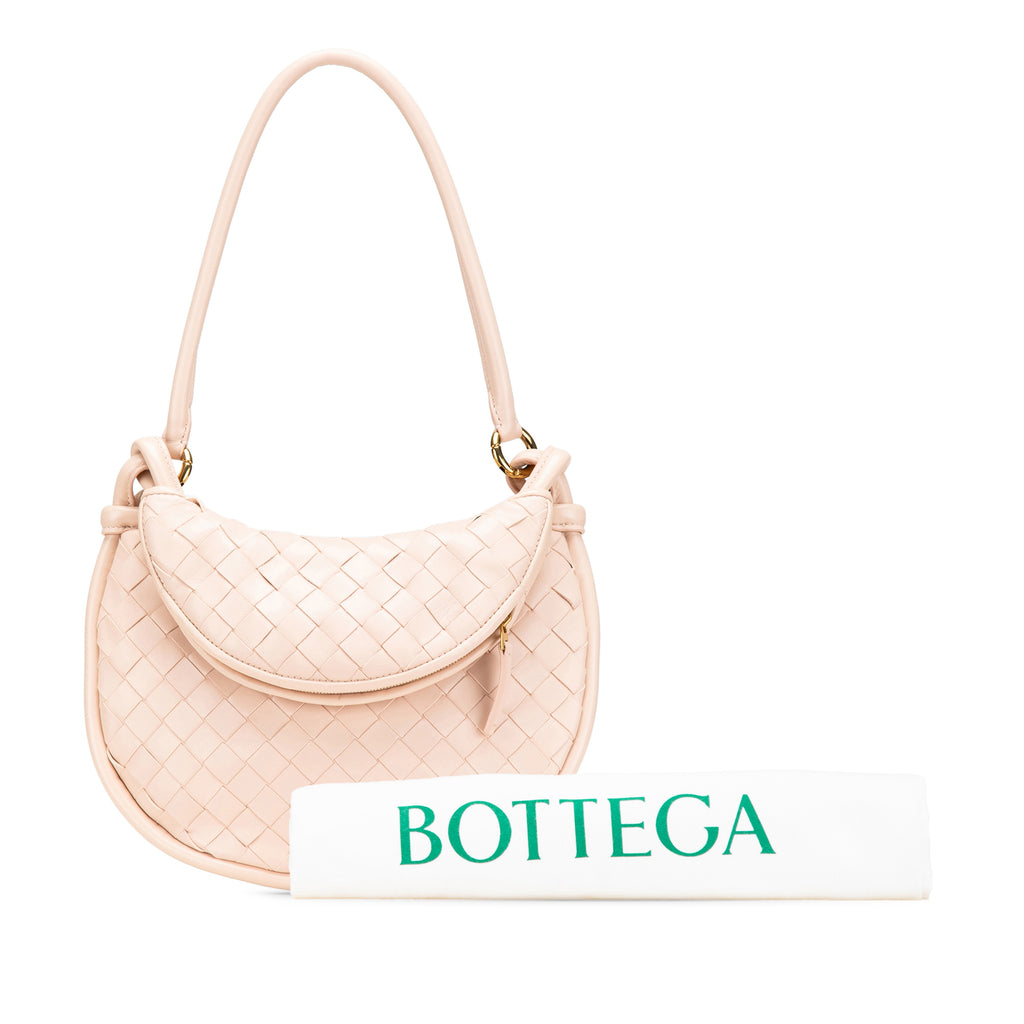 Sac Bottega Veneta Small Nappa Intrecciato Gemelli Hobo – photo 12