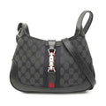 Sac Balenciaga Gucci The Hacker Project Small BB Toile Web Jackie 1961 Bandoulière - Noir