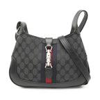 Sac Balenciaga Gucci The Hacker Project Small BB Toile Web Jackie 1961 Bandoulière - Noir