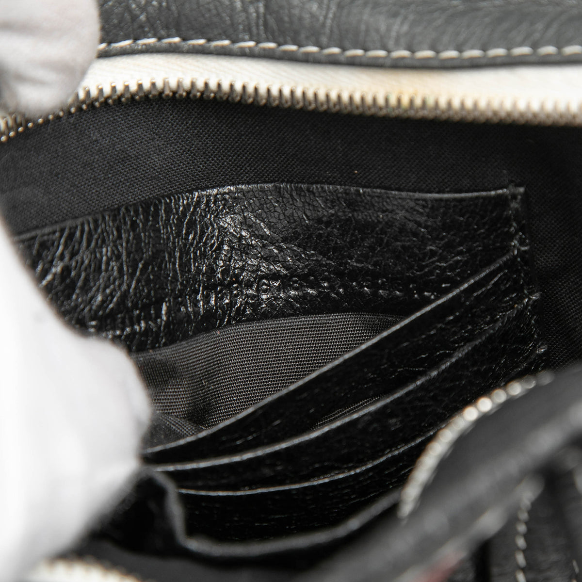 Sac Balenciaga XXS Cuir d’agneau Bazar Cabas Sac à main – photo 6