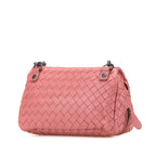 Sac Bottega Veneta Mini Nappa Intrecciato Expandable Chaîne Bandoulière – photo 2