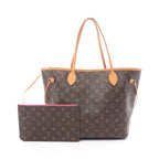 Sac Neverfull MM Vintage en toile monogramme marron