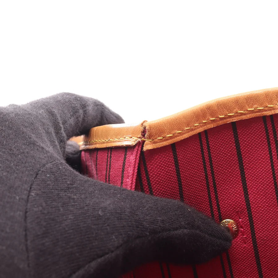 Sac Neverfull MM Vintage en toile monogramme marron