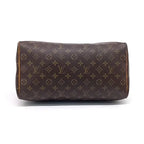 Sac Speedy 35 en toile monogram marron