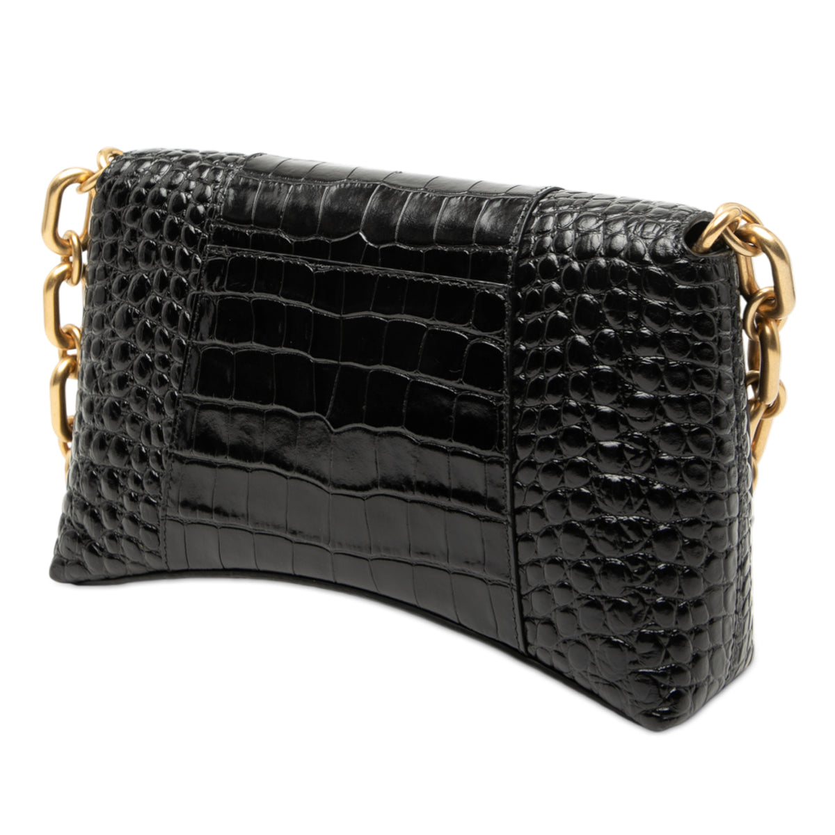 Sac Balenciaga Croc Embossed Cuir Downtown Bandoulière XS – photo 2