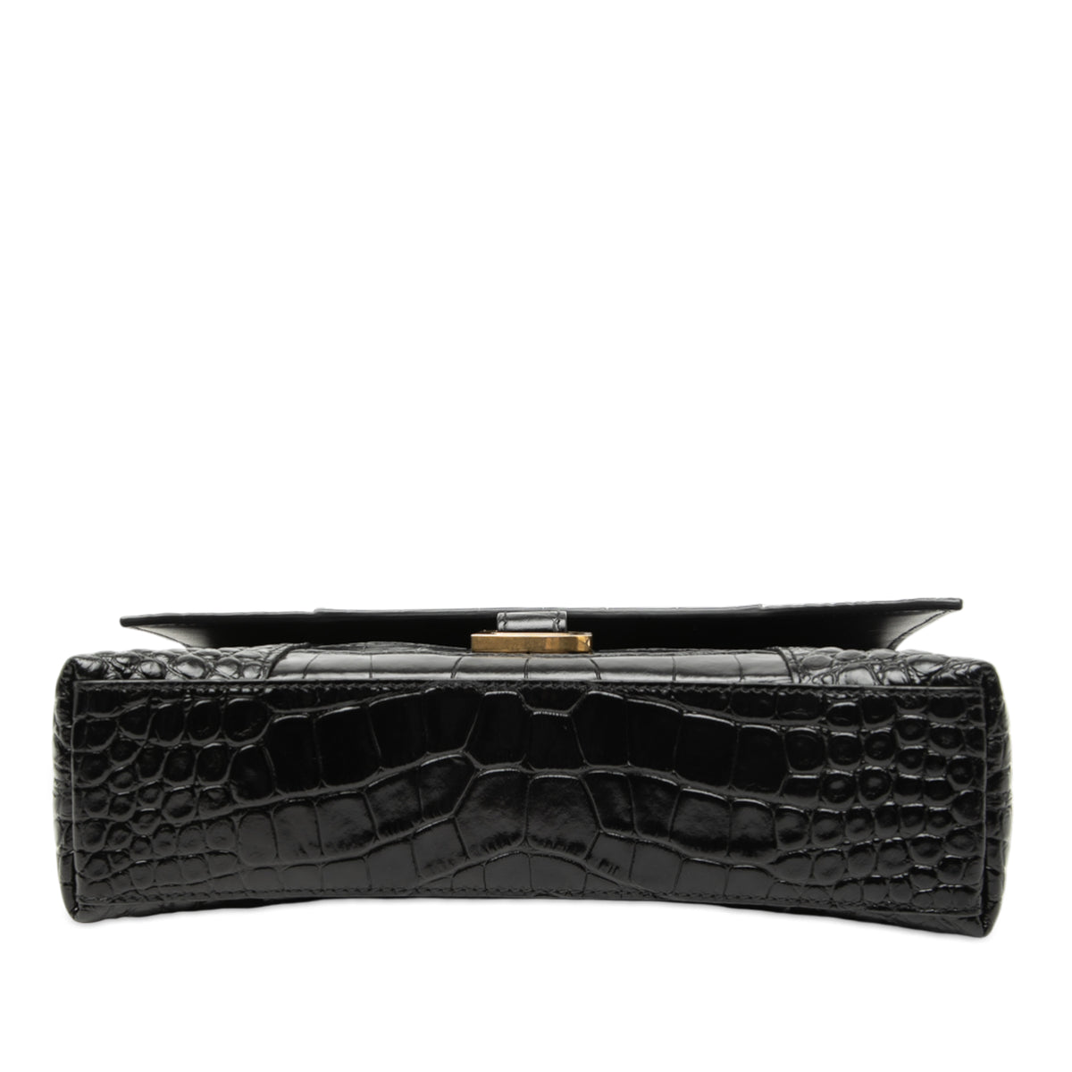 Sac Balenciaga Croc Embossed Cuir Downtown Bandoulière XS – photo 3