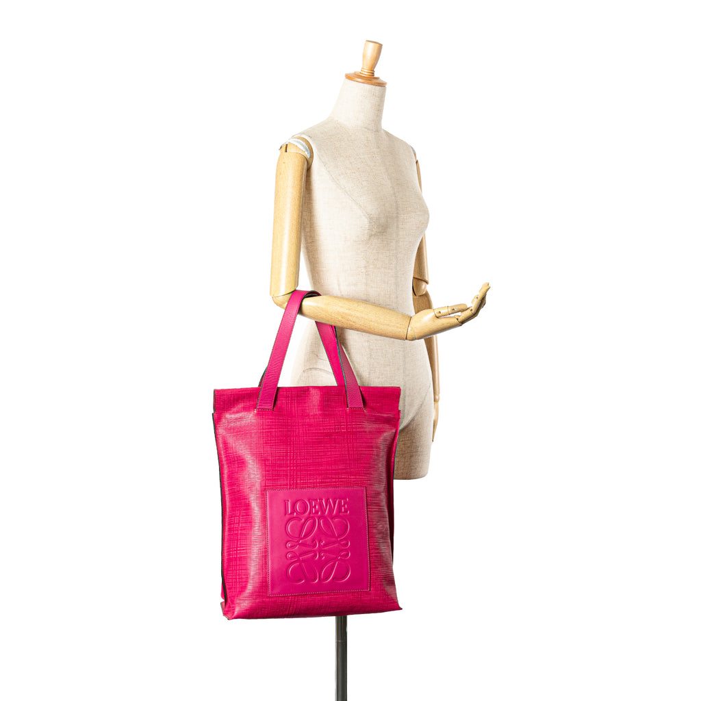 Sac Loewe Anagram Cuir Cabas – photo 12