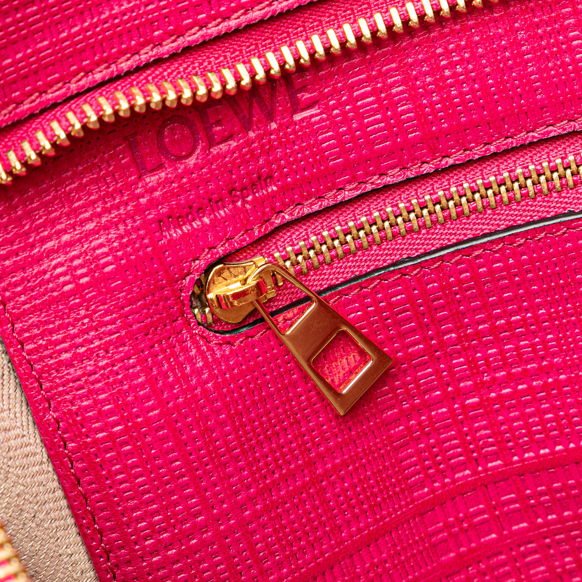 Sac Loewe Anagram Cuir Cabas – photo 7