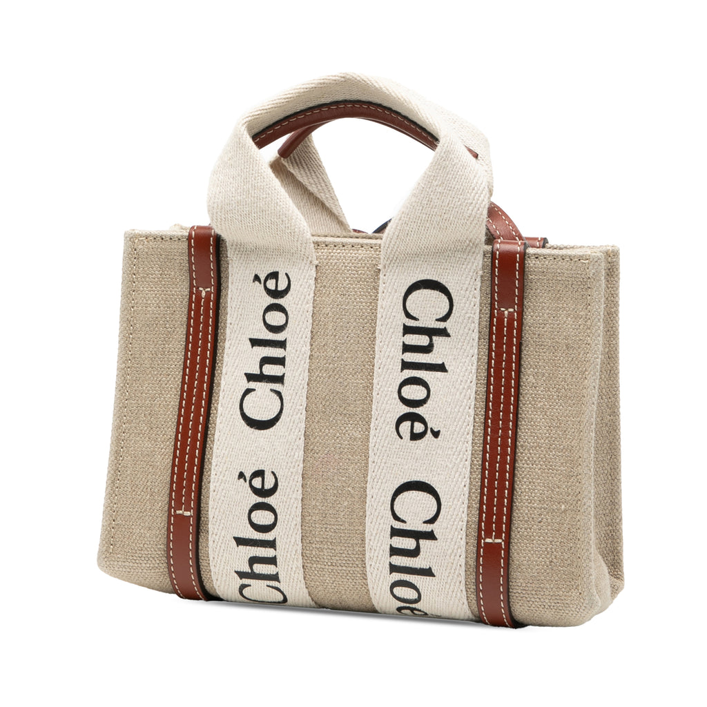 Sac Chloé Mini Toile Woody Sac à main – photo 2