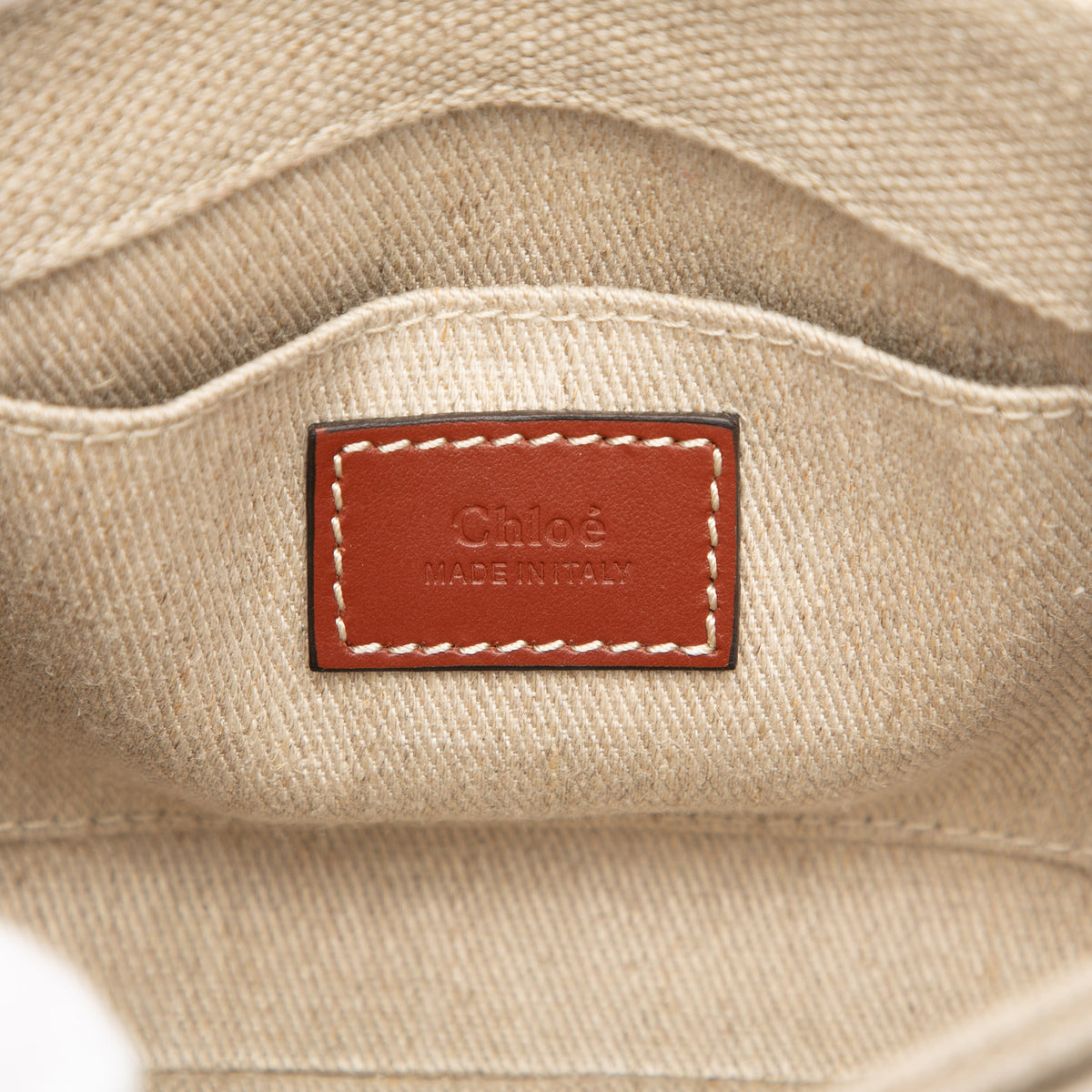 Sac Chloé Mini Toile Woody Sac à main – photo 5
