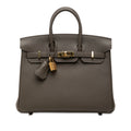 Hermès Togo Birkin Retourne 25 - Gris