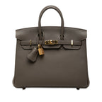 Hermès Togo Birkin Retourne 25 - Gris