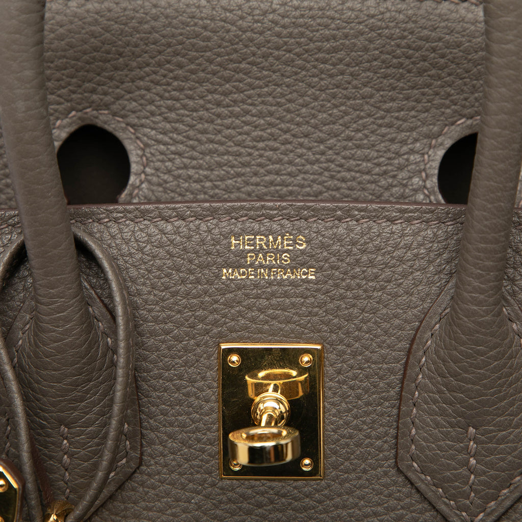 Sac Hermès Togo Birkin Retourne 25 – photo 5