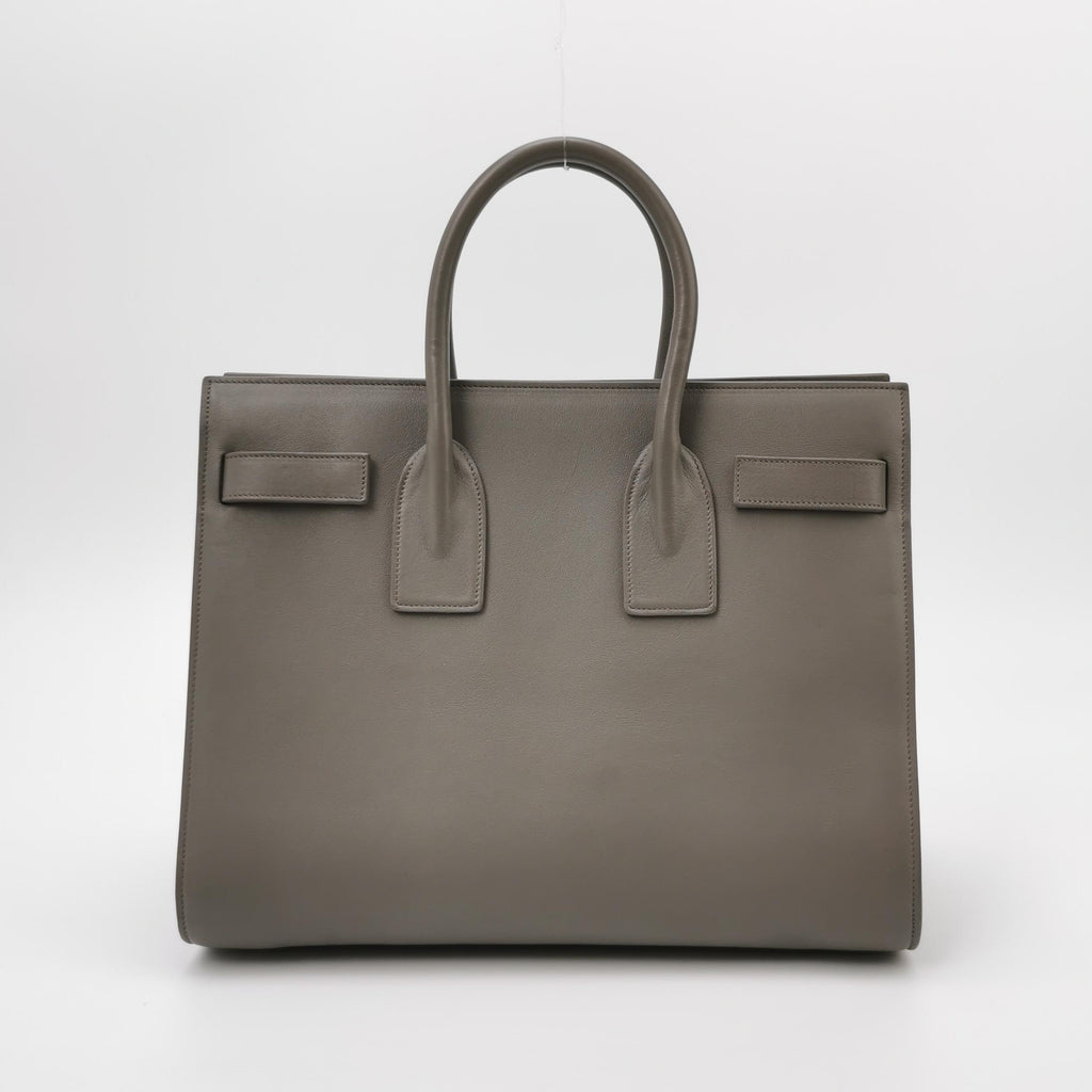 Sac de Jour Small en cuir gris