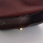 Borsa 2.55 Medium in pelle nera con fodera beige