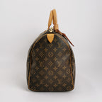 Vintage Keepall-Tasche aus braunem Monogramm-Canvas