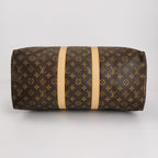 Vintage Keepall-Tasche aus braunem Monogramm-Canvas