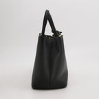 Piccola borsa da 2 giorni in pelle nera