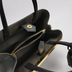 Piccola borsa da 2 giorni in pelle nera