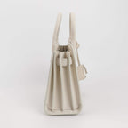 Sac de Jour Nano en cuir blanc