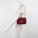 Borsa 2.55 Media in toile rossa