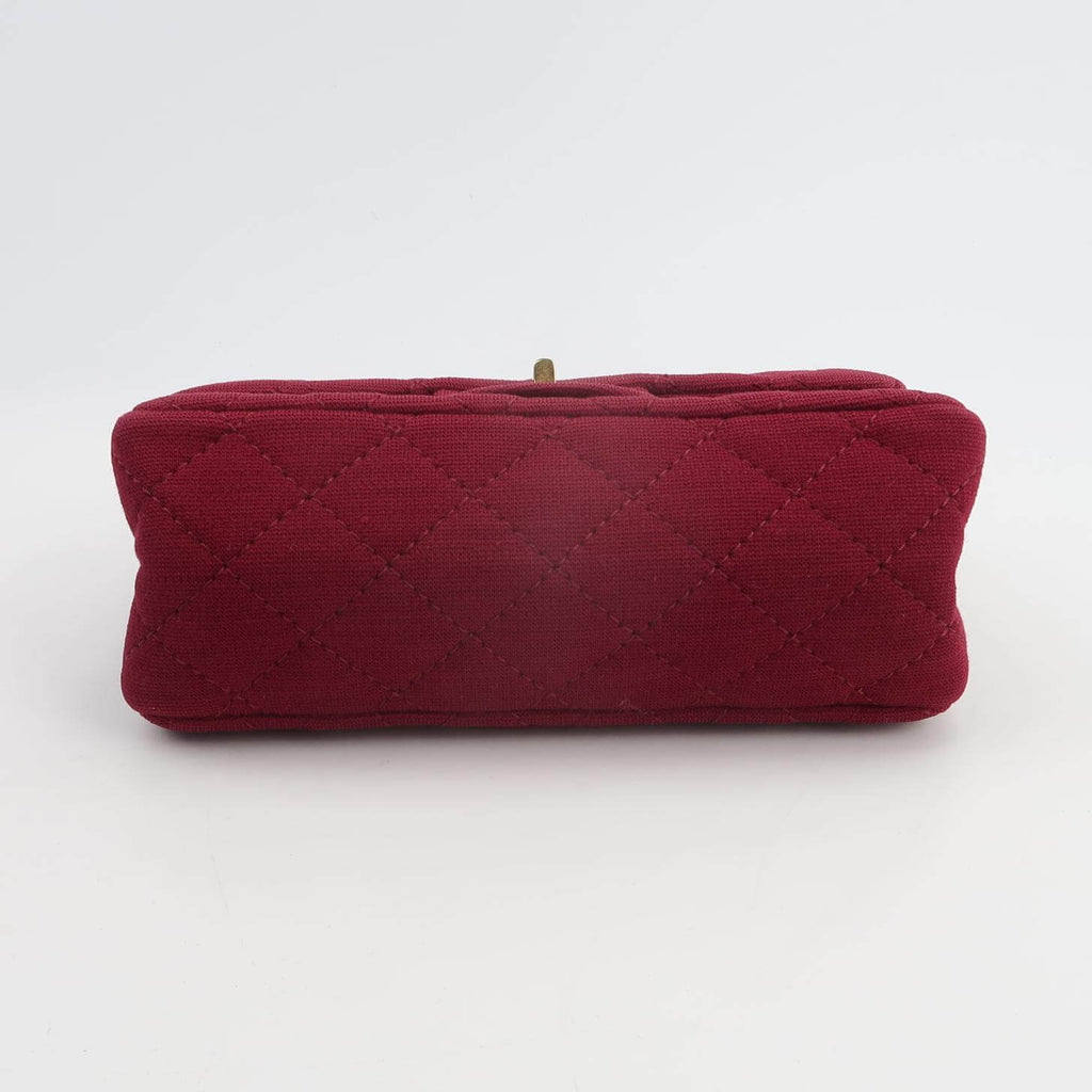 Borsa 2.55 Media in toile rossa