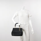 Sac Be Dior en cuir noir