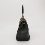 Sac Be Dior en cuir noir