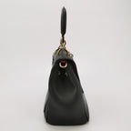 Sac Be Dior en cuir noir