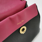 Sac Be Dior en cuir noir