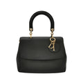 Sac Be Dior en cuir noir