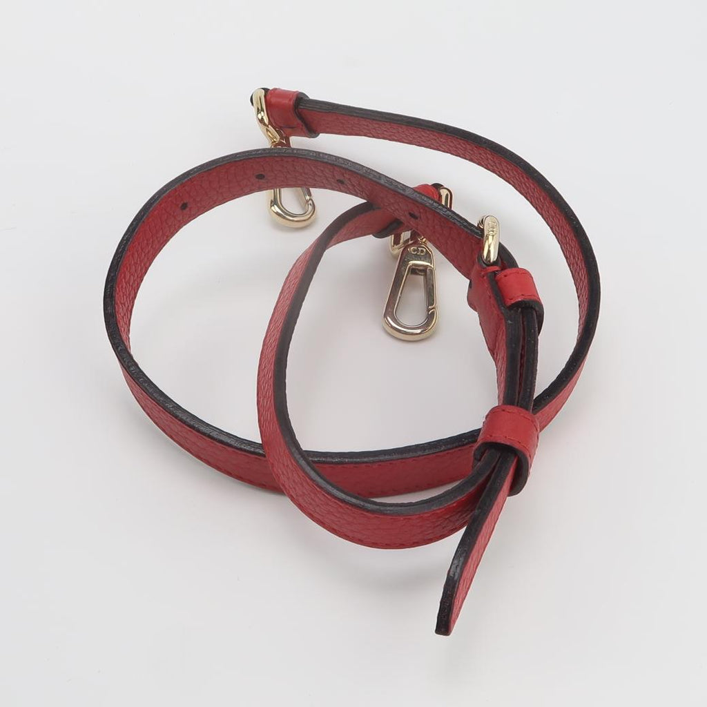 Sac Diorissimo en cuir rouge