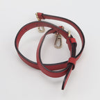 Sac Diorissimo en cuir rouge