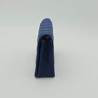 Sac Boy WOC en cuir Caviar Bleu