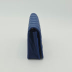 Sac Boy WOC en cuir Caviar Bleu