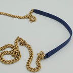 Sac Boy WOC en cuir Caviar Bleu