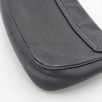 Sac à main en cuir noir Soho Long Flap