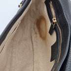 Sac à main en cuir noir Soho Long Flap
