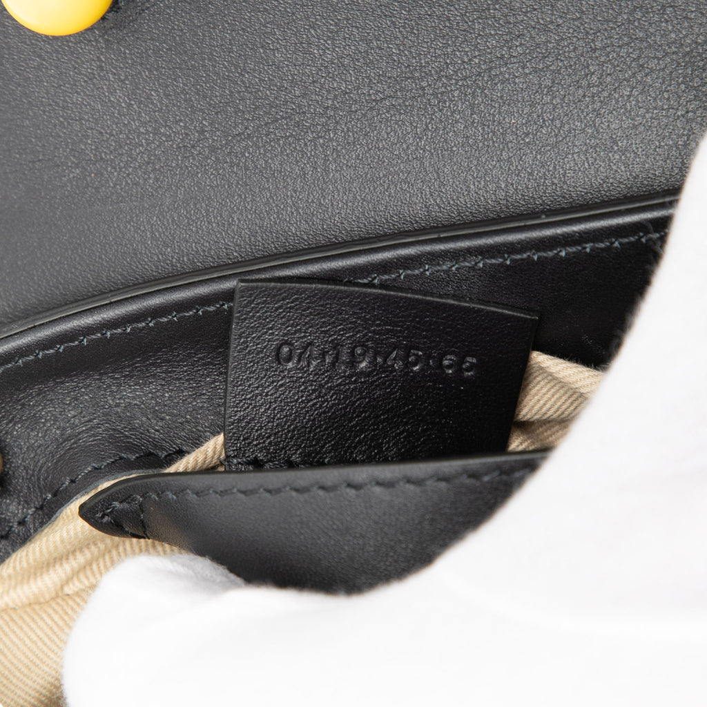 Sac Chloé Tricolor Croc Embossed Cuir Aby Lock Sac à main – photo 6