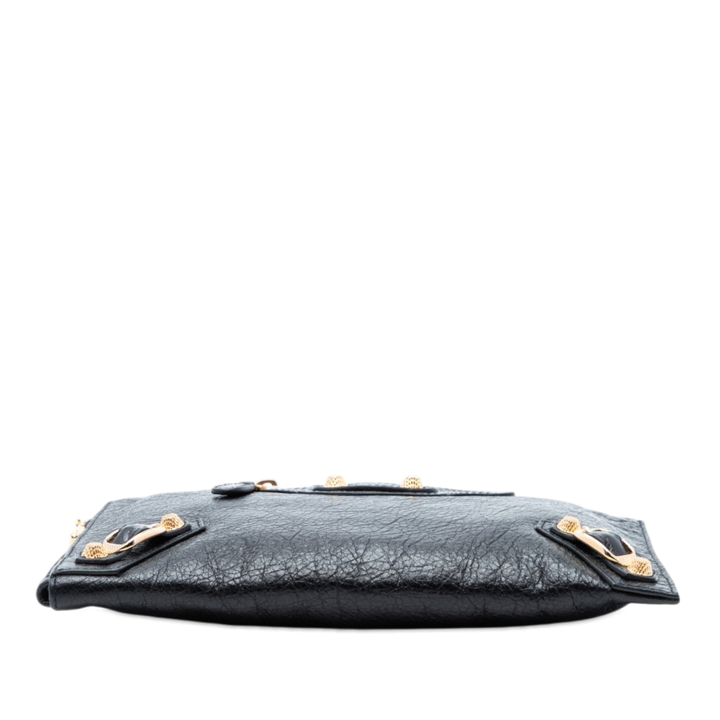 Sac Balenciaga Cuir d’agneau Motocross Giant 12 Zip Around Flat Pochette – photo 3