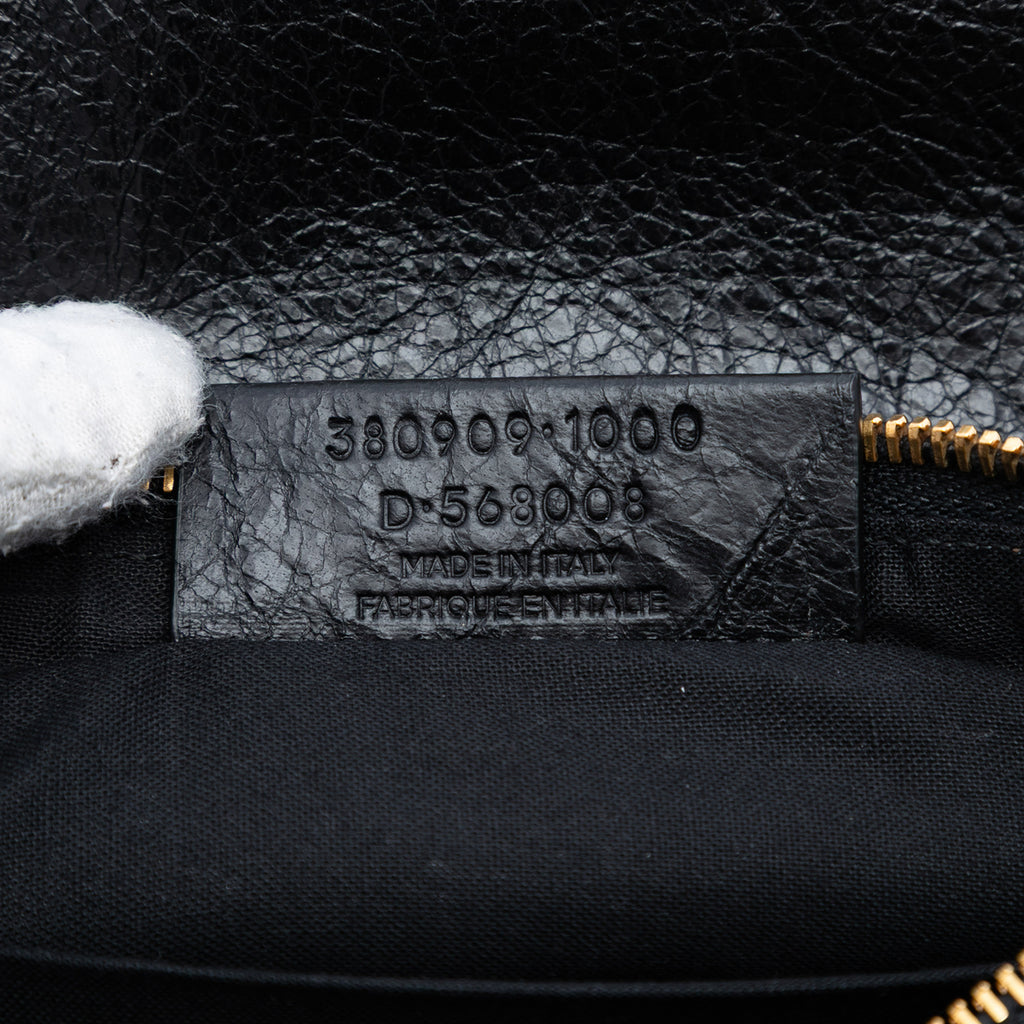 Sac Balenciaga Cuir d’agneau Motocross Giant 12 Zip Around Flat Pochette – photo 5