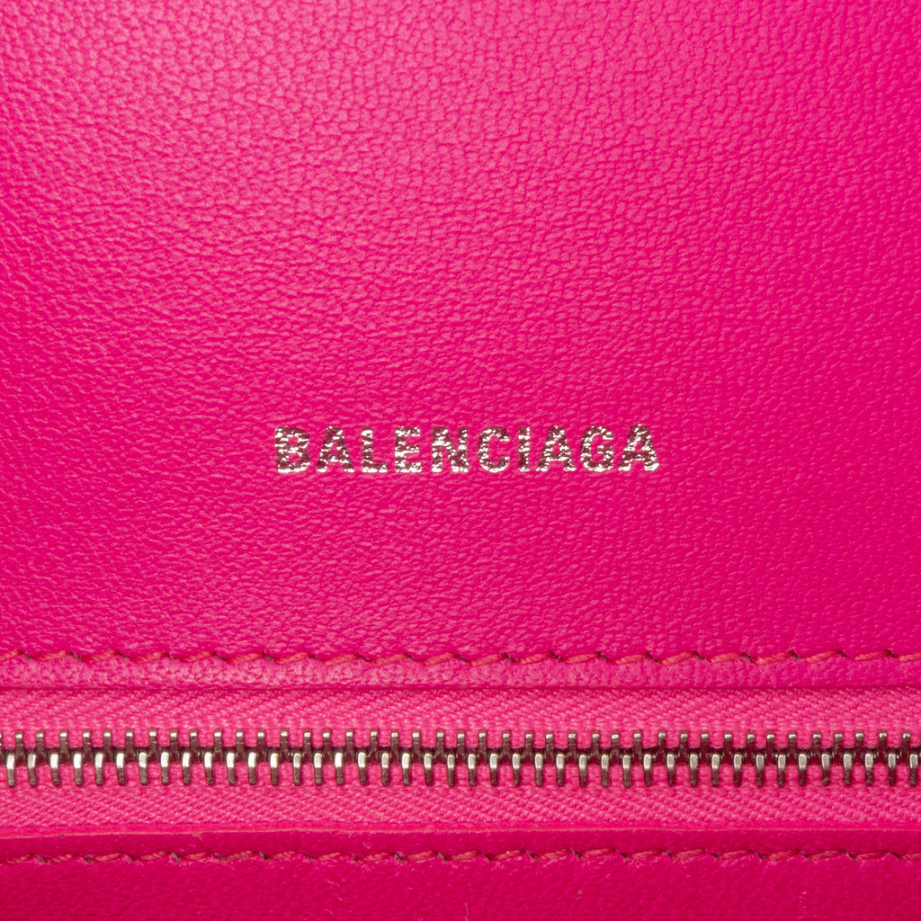 Sac Balenciaga Small Shiny Box Cuir de veau Hourglass Sac à main – photo 5