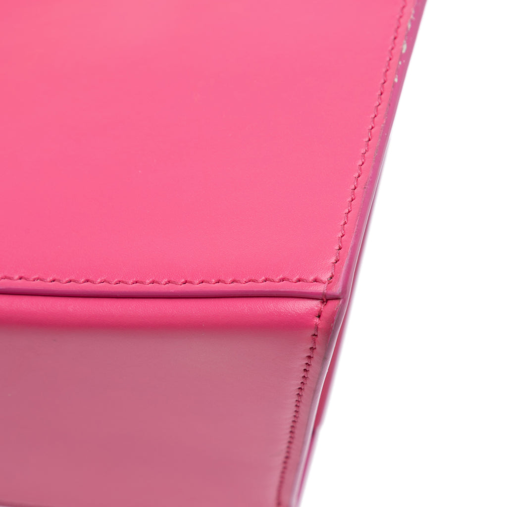 Sac Balenciaga Small Shiny Box Cuir de veau Hourglass Sac à main – photo 8