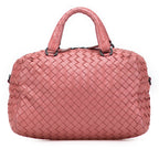Sac Bottega Veneta Nappa Intrecciato Bosto - Rose