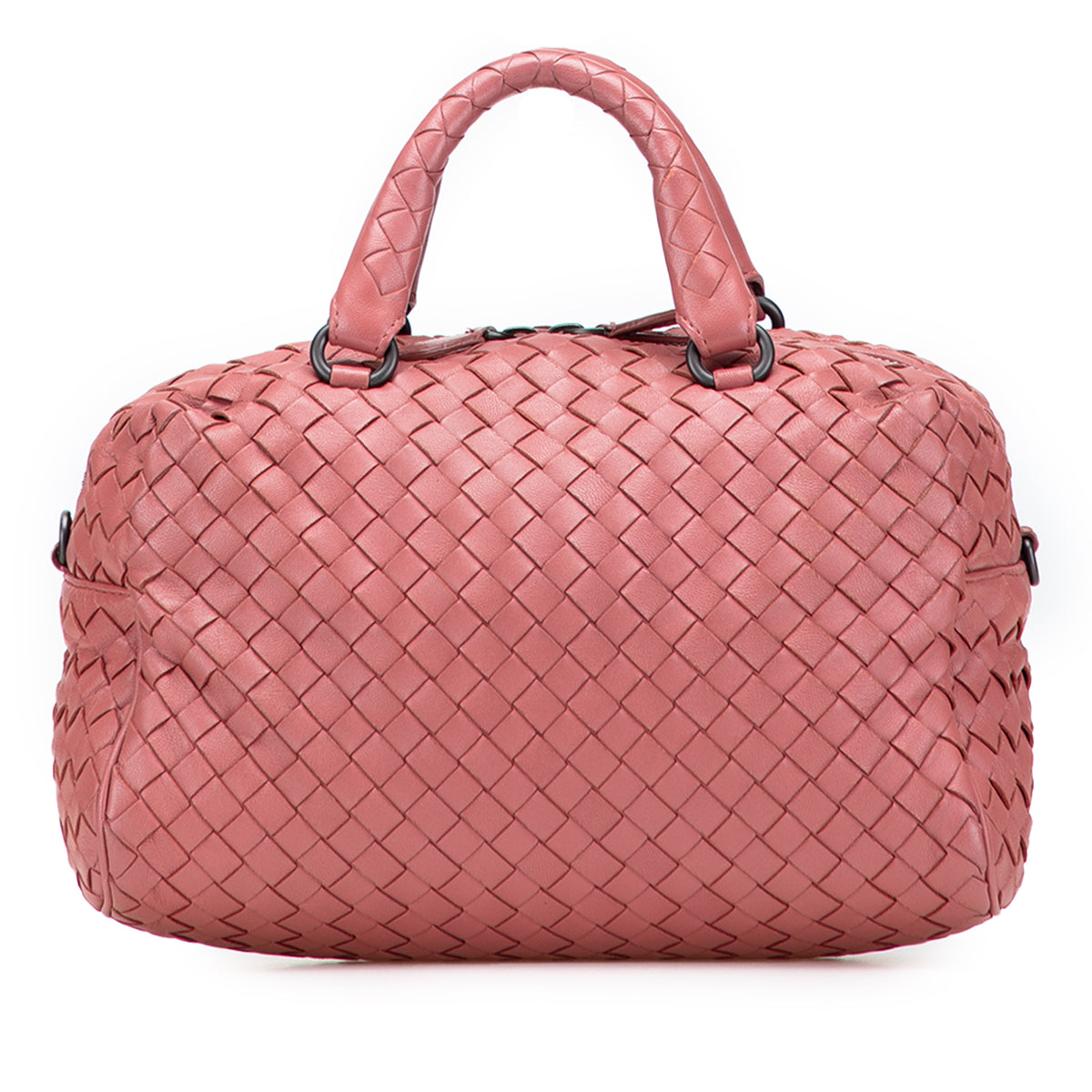 Sac Bottega Veneta Nappa Intrecciato Bosto - Rose