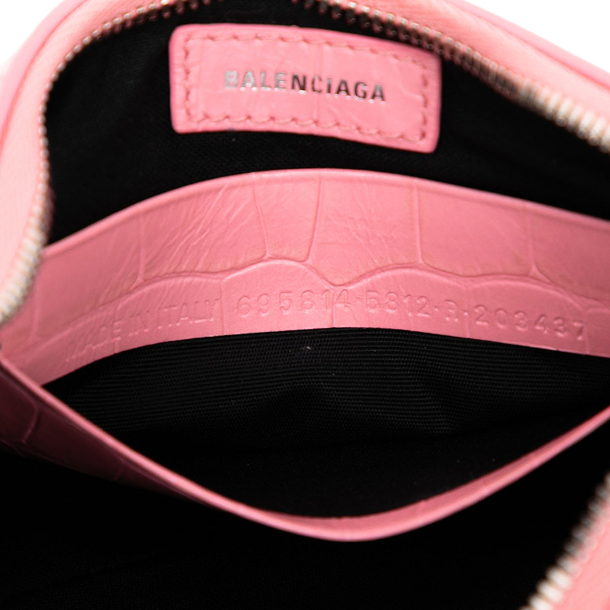 Sac Balenciaga Mini Embossed Cuir Motocross Le Cagole – photo 6