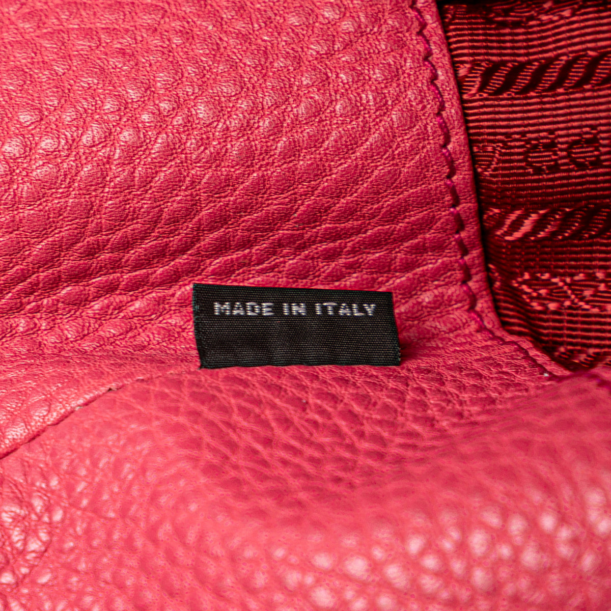 Sac Prada Vitello Daino Open Convertible Cabas – photo 5