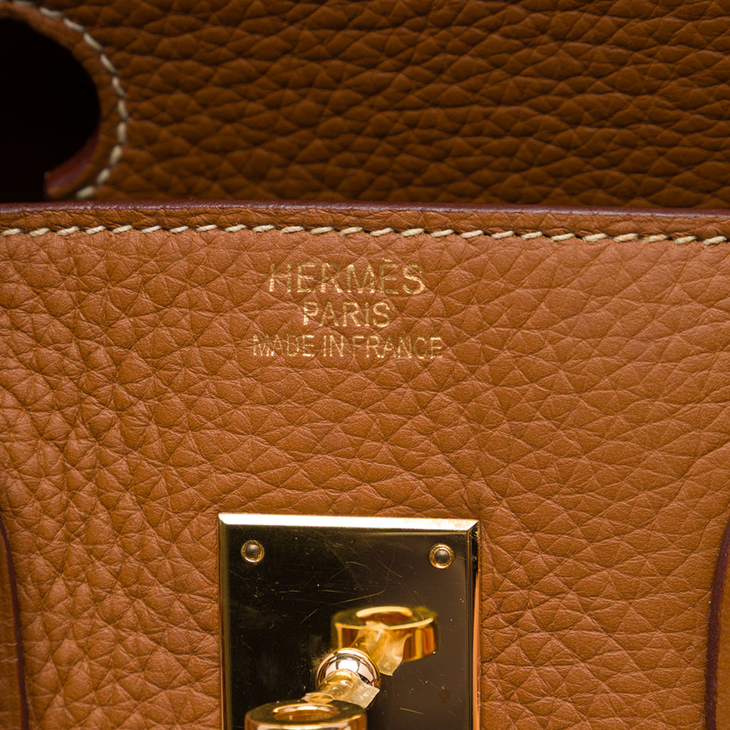 Sac Hermès Togo Birkin Retourne 35 – photo 5