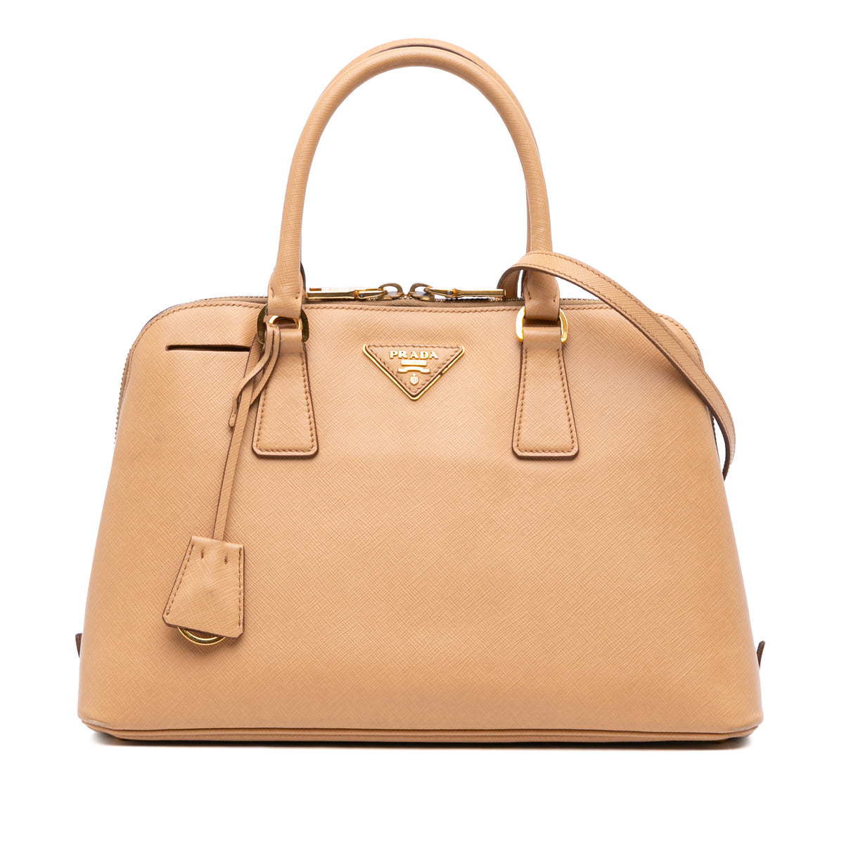 Sac Prada Medium Saffiano Lux Promenade Sac à main - Marron